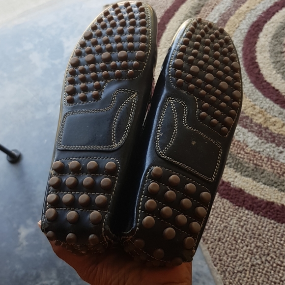 Black patent womens loafers. Brown Nine west liafe - Picture 5 of 11